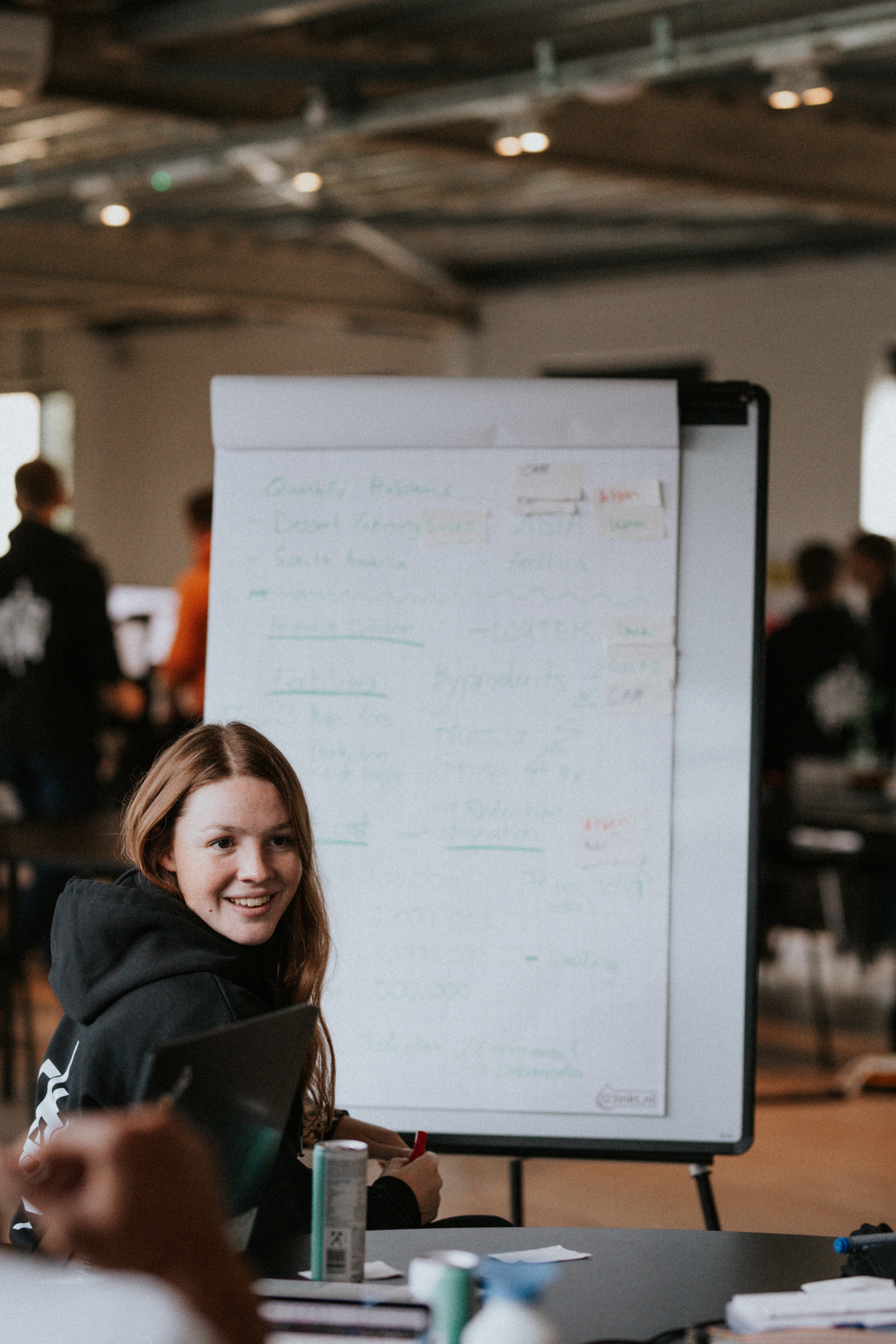 Lena beim BCG Platinion Hackathon